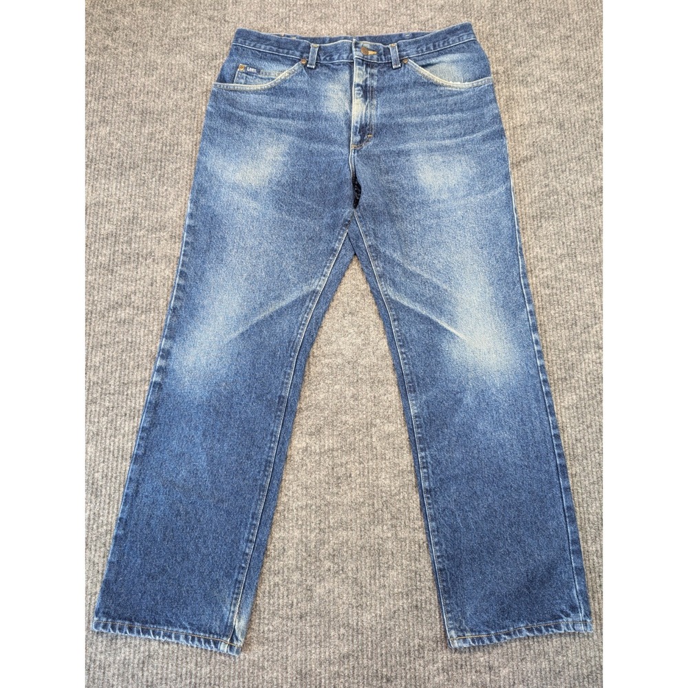 Vintage 90's LEE Denim Men's Jeans 36x30 Made In USA